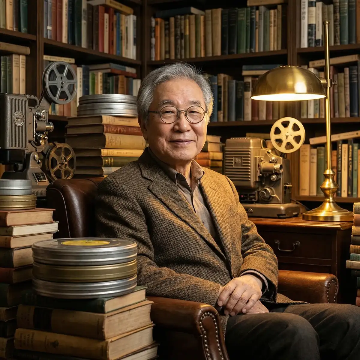 亚洲伦理片库馆长肖像 - 香港三级电影 研究学者